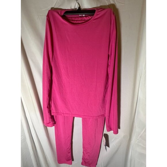 Max Olivia Big Girls Base Layer, 2 Piece Pink, Size XL, NWT - Picture 1 of 3